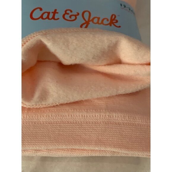 Cat & Jack Toddler Girls Pink Fleeced Line Leggings Size 12-24 months - Picture 5 of 5